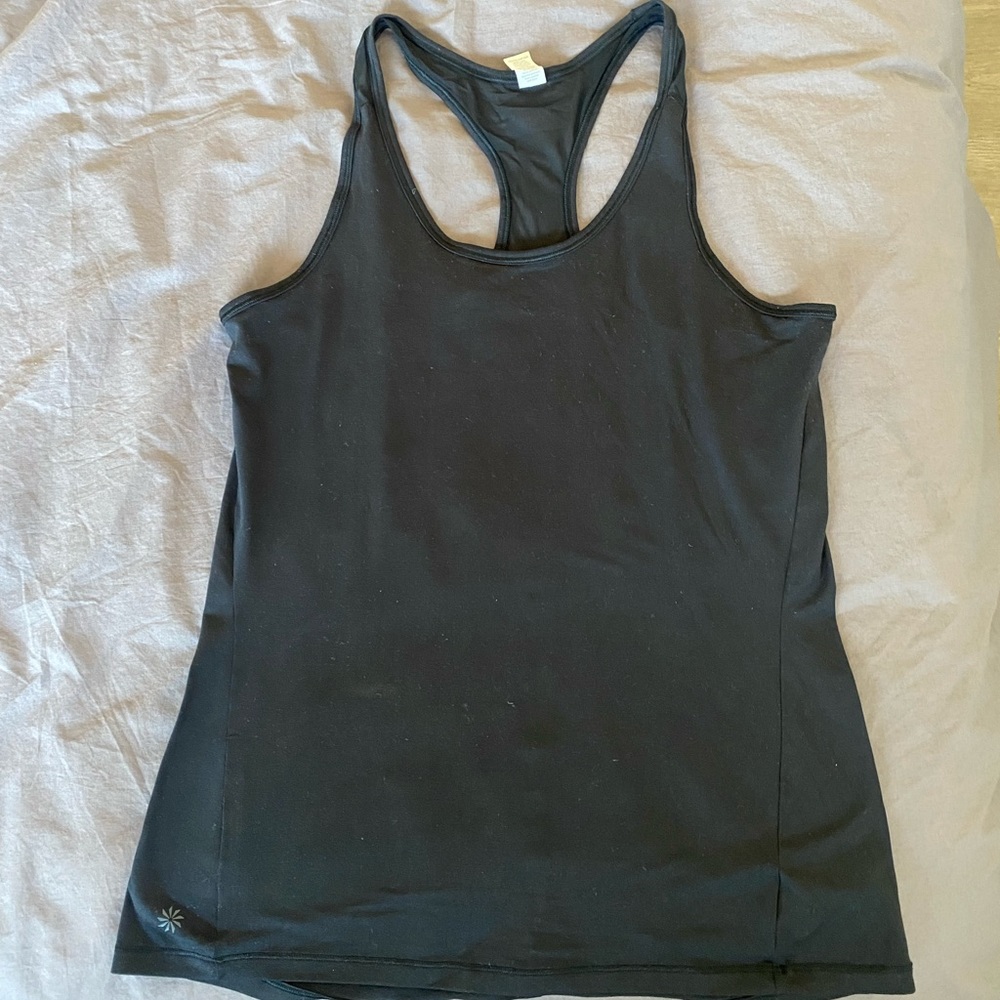 Black athleta tank size small